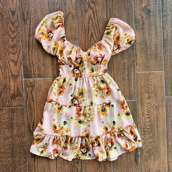 Floral Tiered Dress - Picture 1 of 5